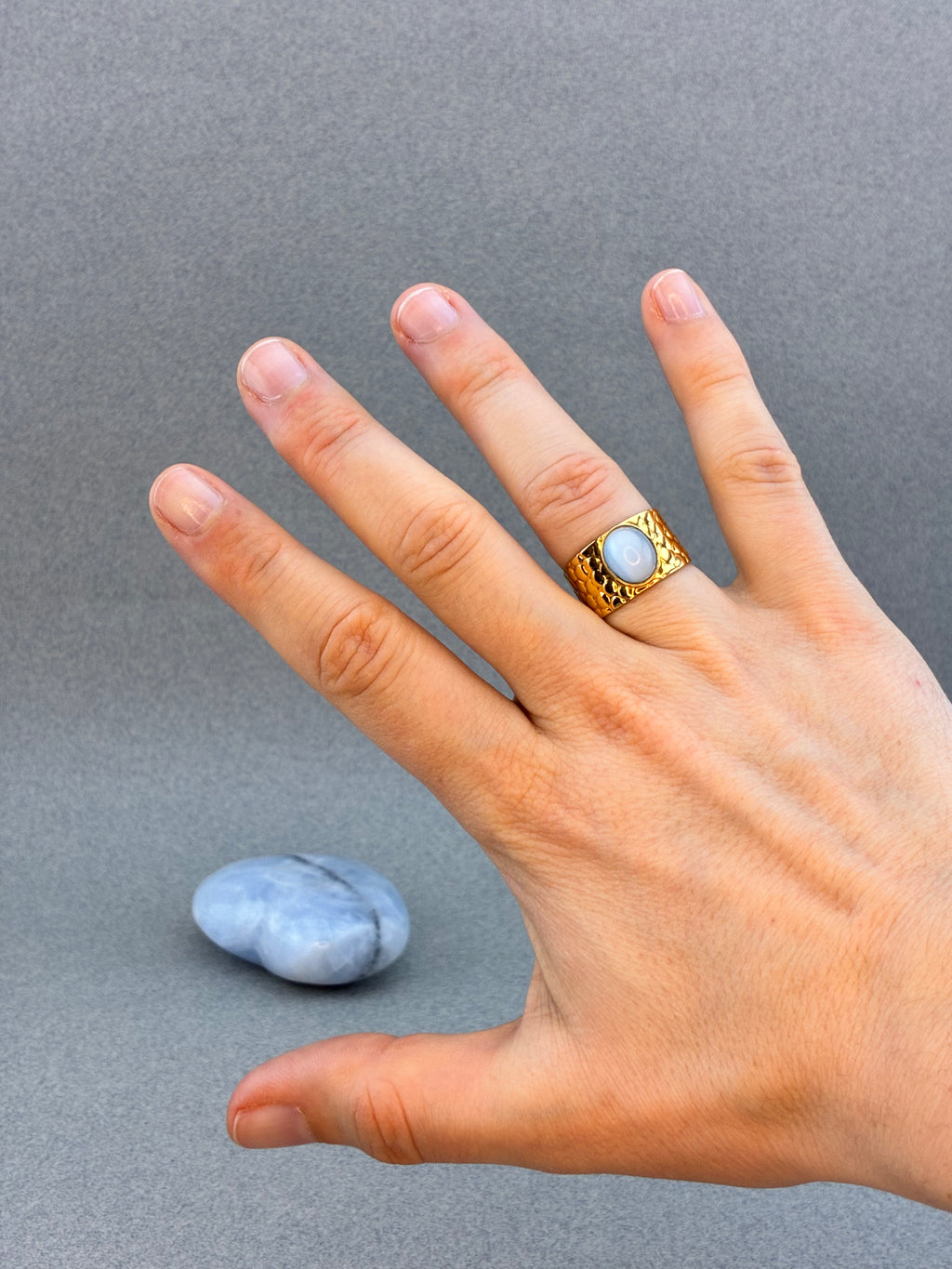 BAGUE Bleue