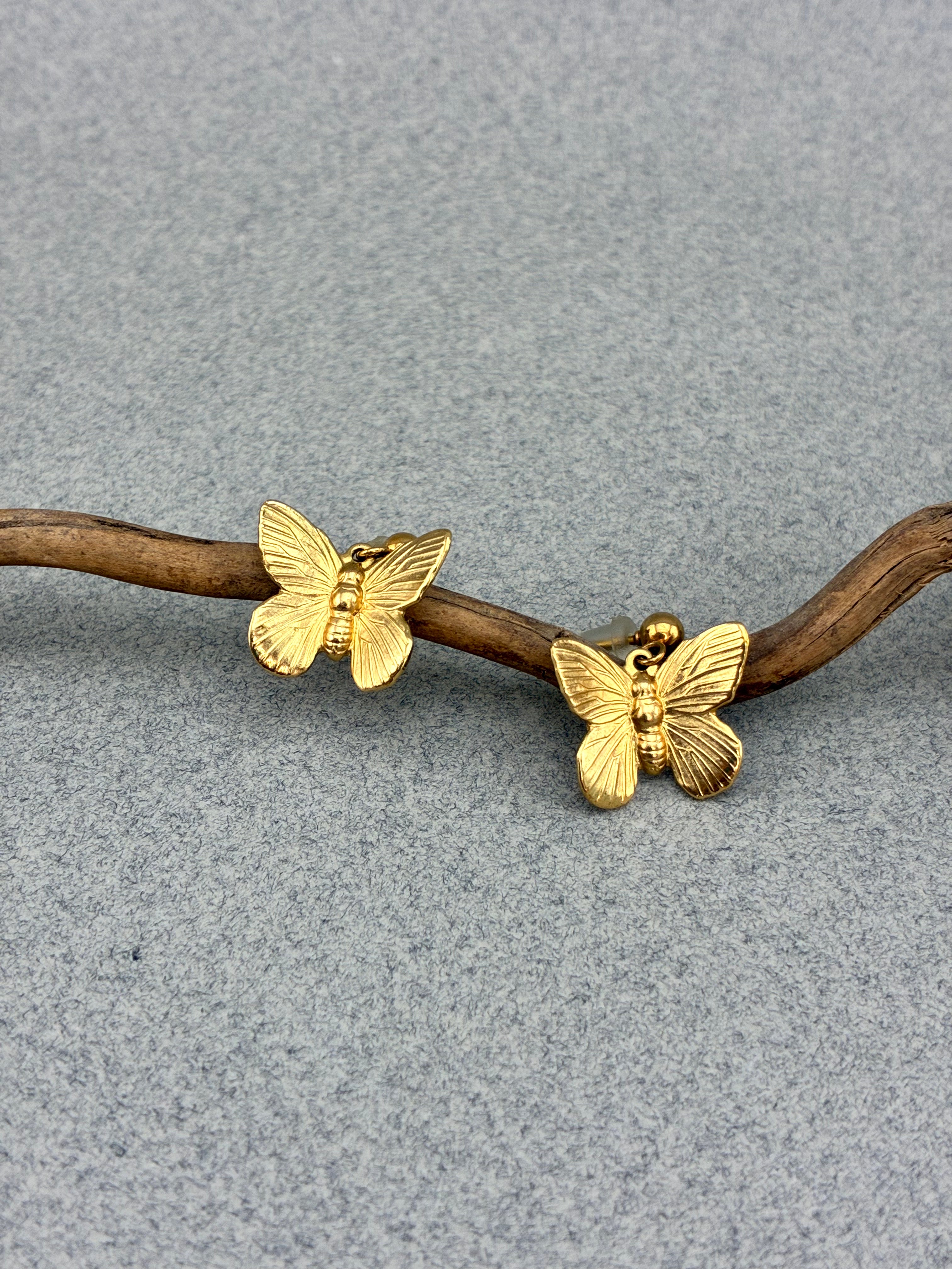 BOUCLES D'OREILLES Papillons XS