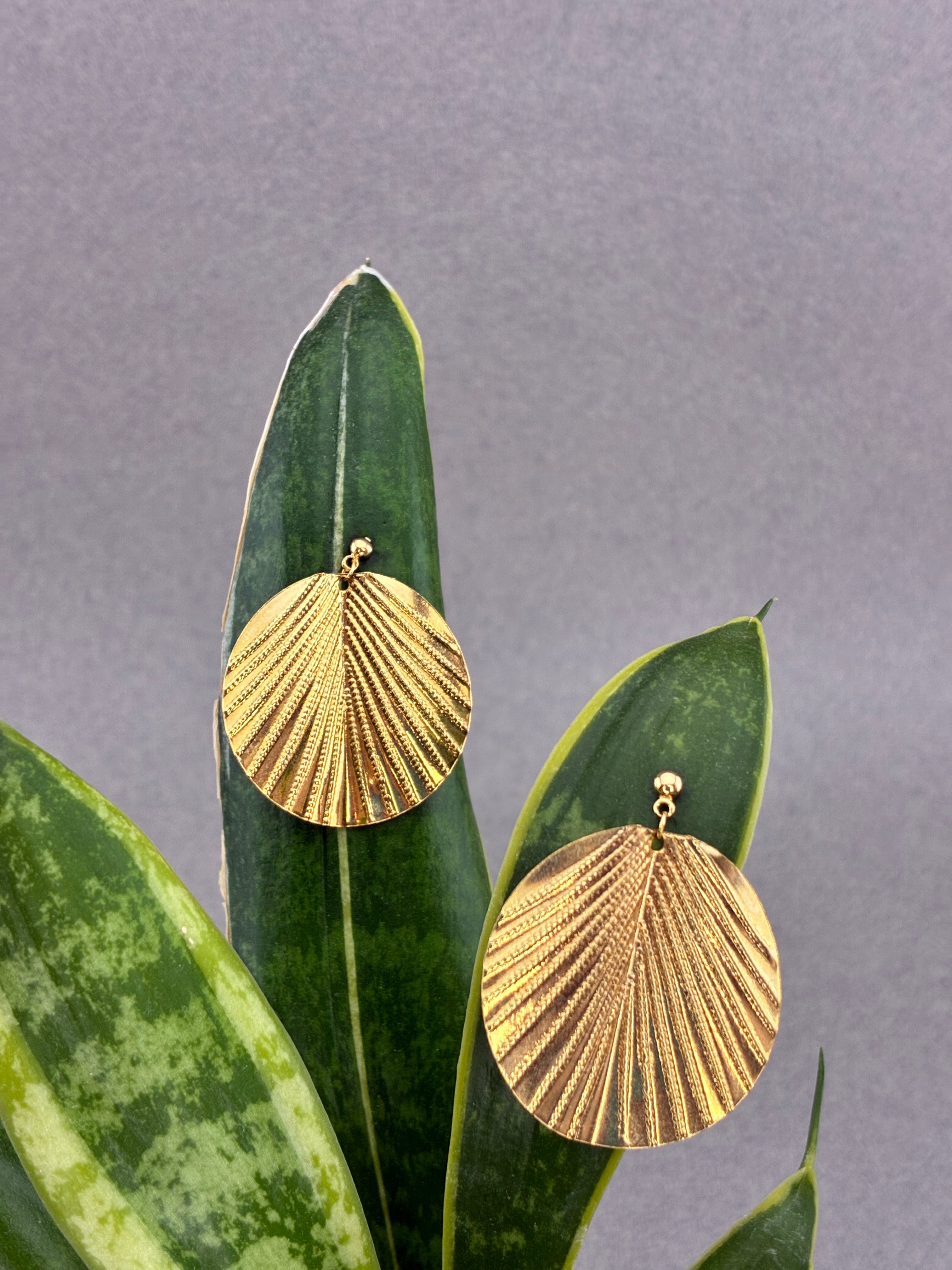 BOUCLES D'OREILLES Palmiers