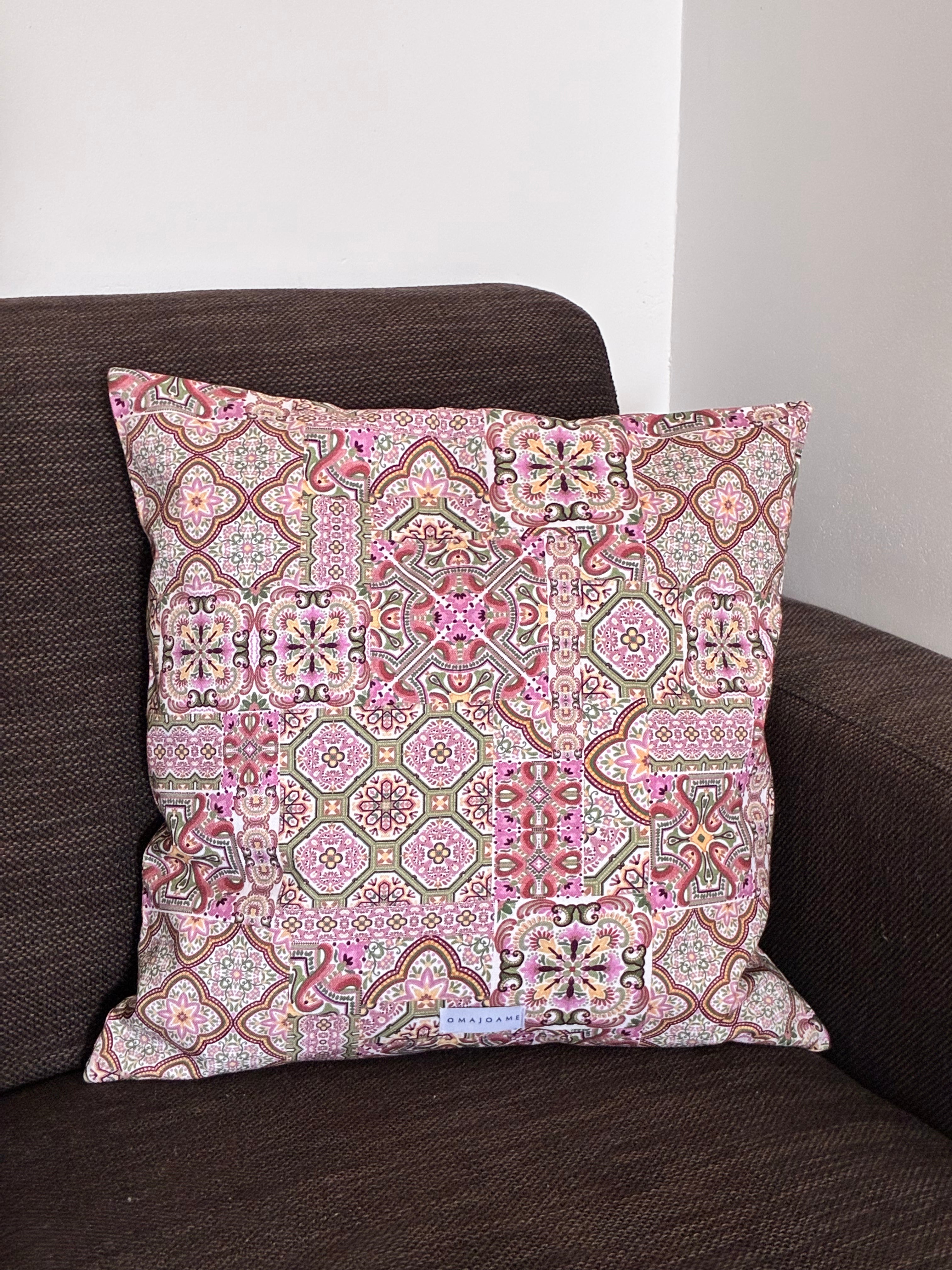 HOUSSE DE COUSSIN Mosaïques