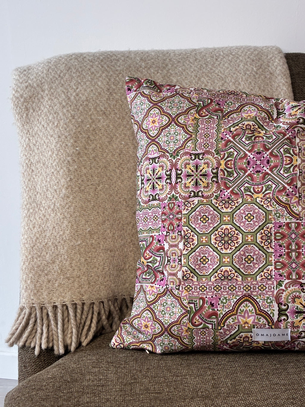 HOUSSE DE COUSSIN Mosaïques