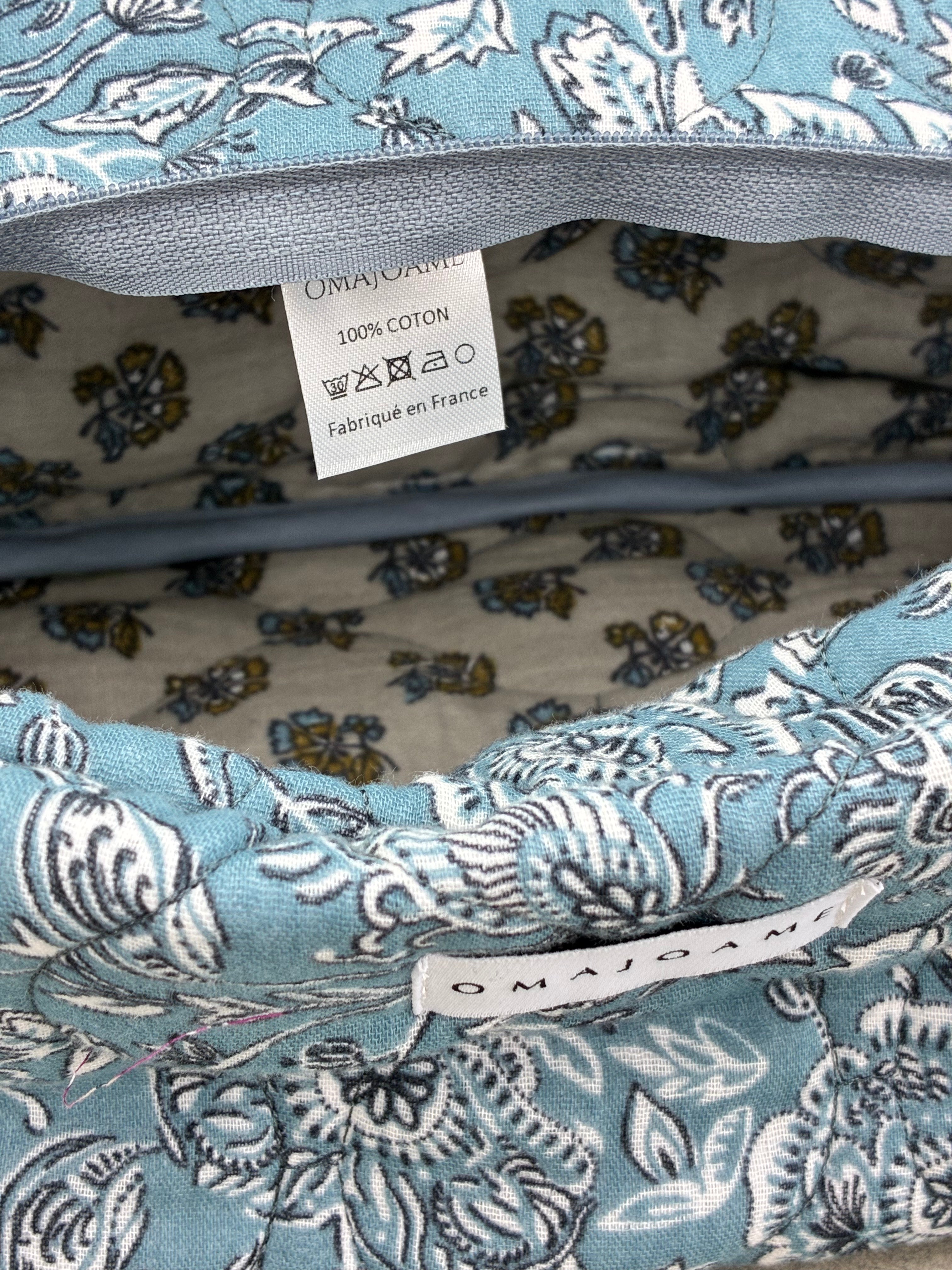 TROUSSE DE TOILETTE Bleu Matelassé