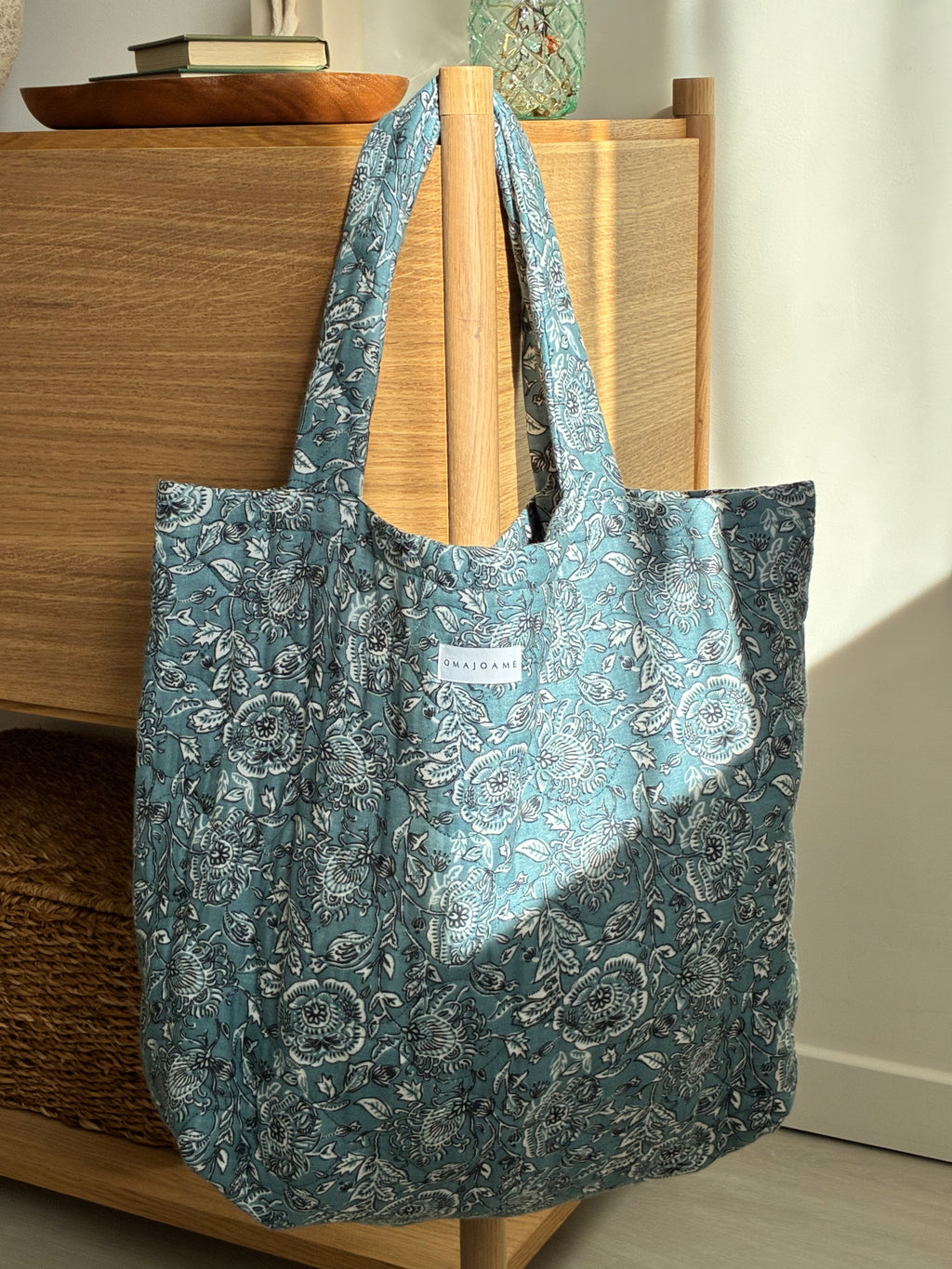 TOTEBAG Bleu Matelassé