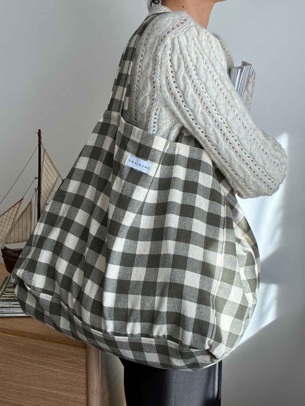 CABAS Damier